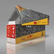 香烟品牌的B在包装中使用了什么材料制成其盒子？