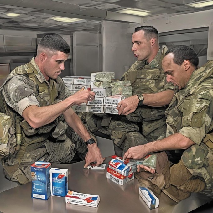 如果一名士兵每天消耗几包香烟呢？